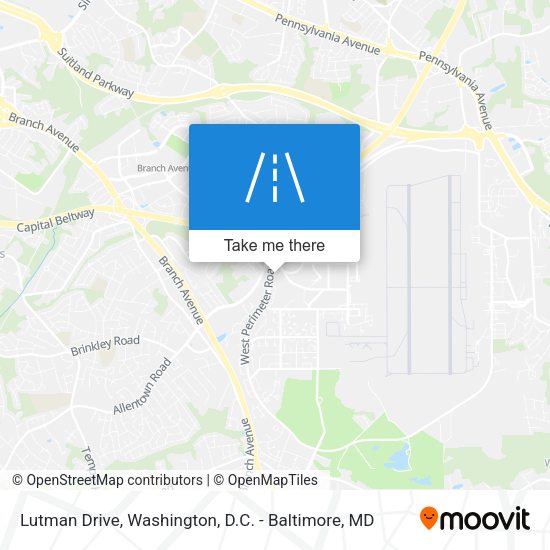 Lutman Drive map