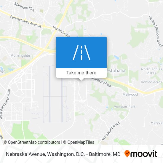 Nebraska Avenue map
