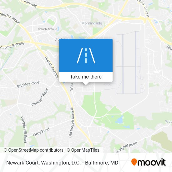 Newark Court map