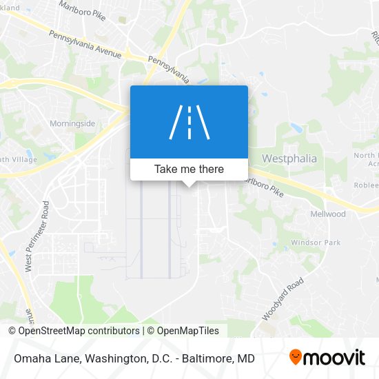 Mapa de Omaha Lane