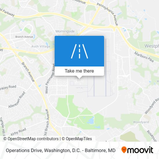 Operations Drive map