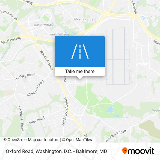 Oxford Road map