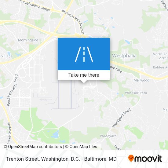 Trenton Street map
