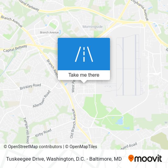 Mapa de Tuskeegee Drive