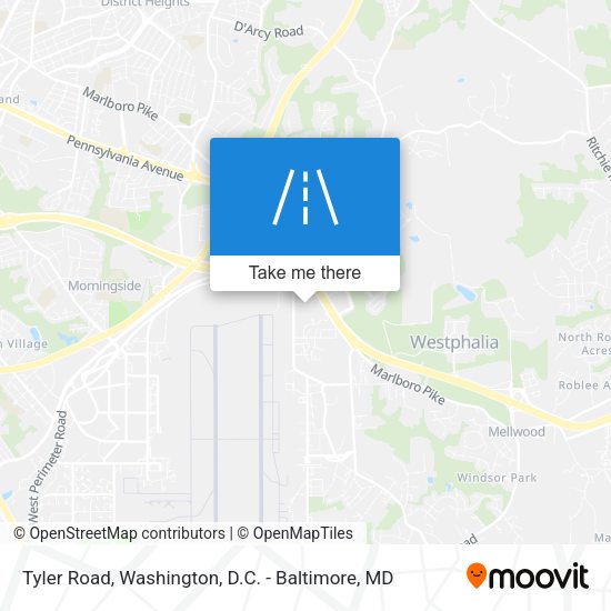 Tyler Road map