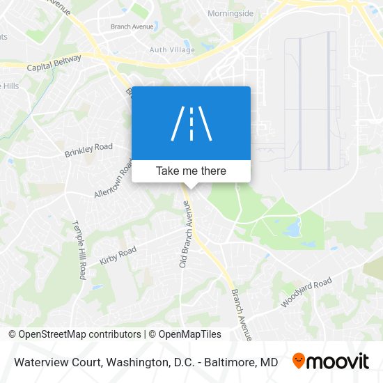 Waterview Court map