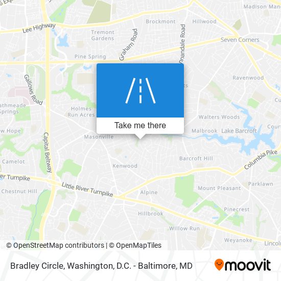 Bradley Circle map