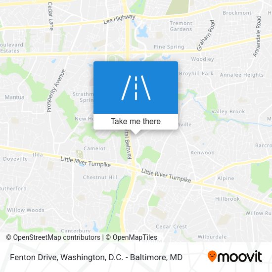 Fenton Drive map