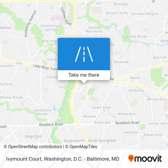 Ivymount Court map