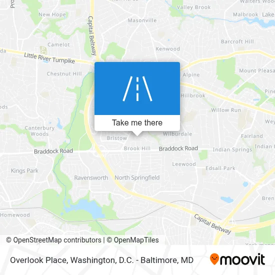 Overlook Place map