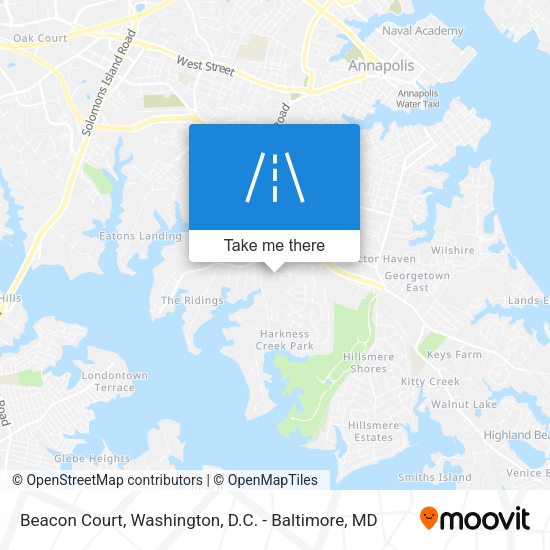 Beacon Court map