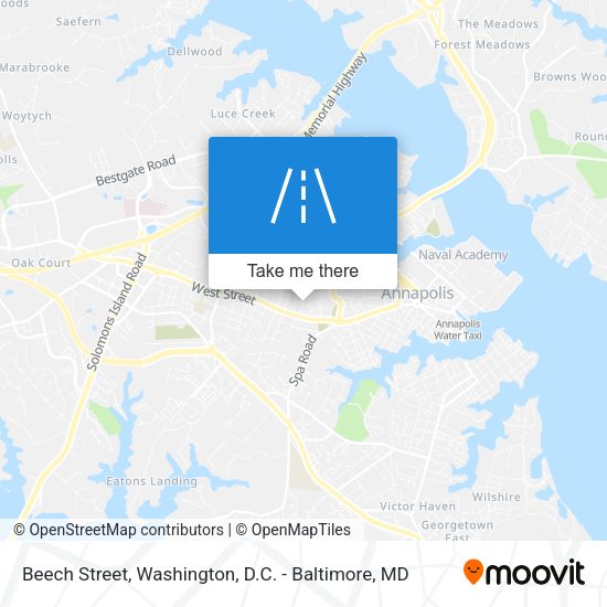 Beech Street map