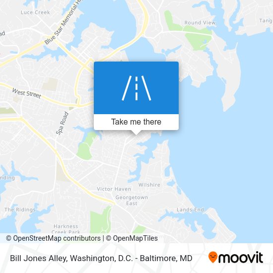 Mapa de Bill Jones Alley