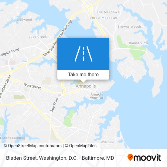 Mapa de Bladen Street