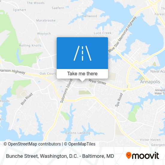 Mapa de Bunche Street