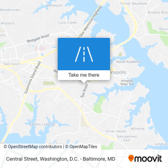 Central Street map