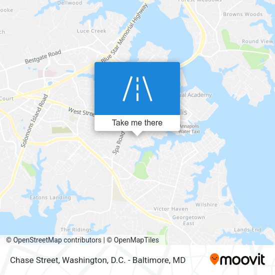 Chase Street map