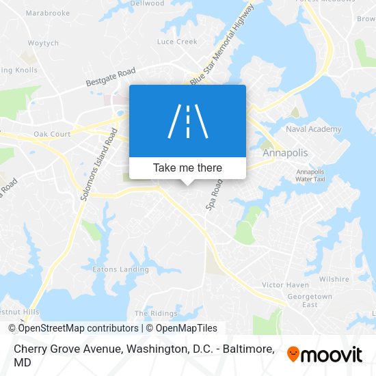 Cherry Grove Avenue map