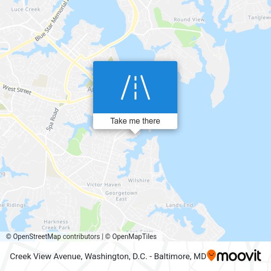 Mapa de Creek View Avenue