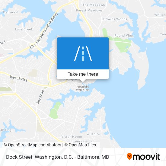 Dock Street map