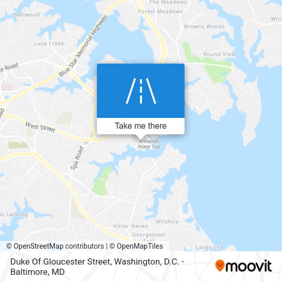 Mapa de Duke Of Gloucester Street