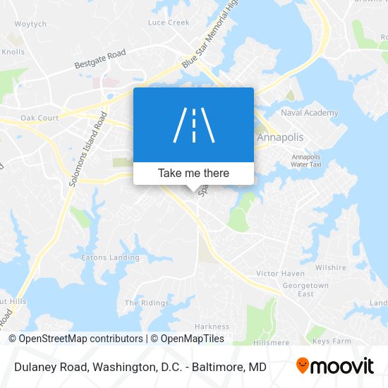 Dulaney Road map