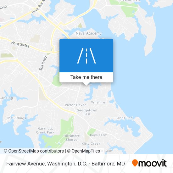 Fairview Avenue map