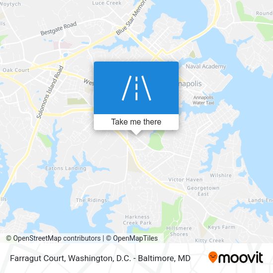 Farragut Court map