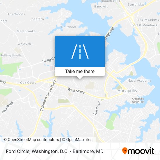 Ford Circle map