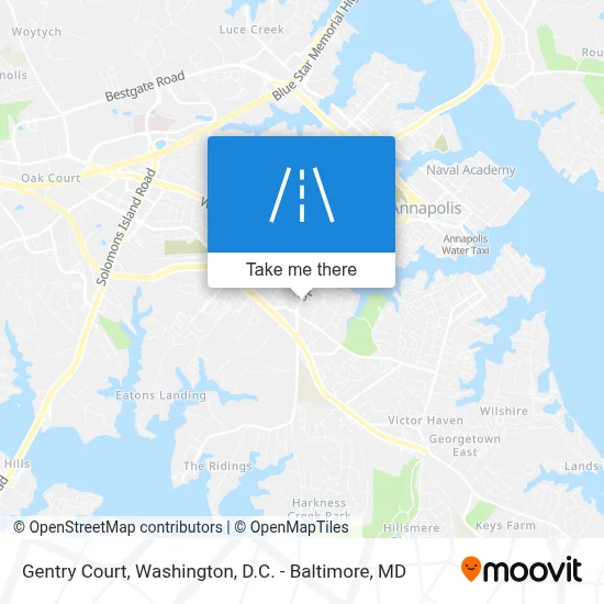 Gentry Court map