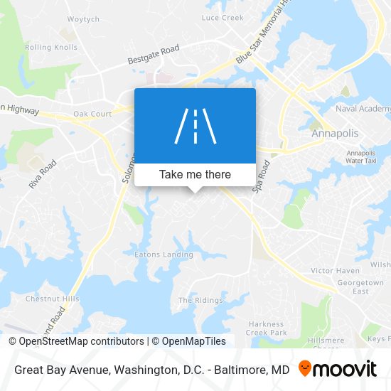 Great Bay Avenue map