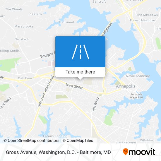 Gross Avenue map