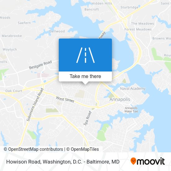 Howison Road map