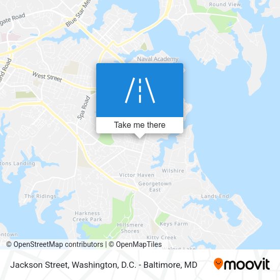 Jackson Street map