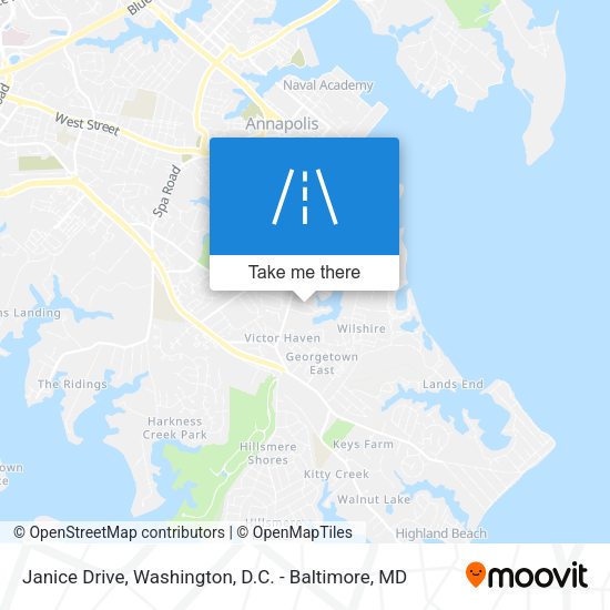 Janice Drive map