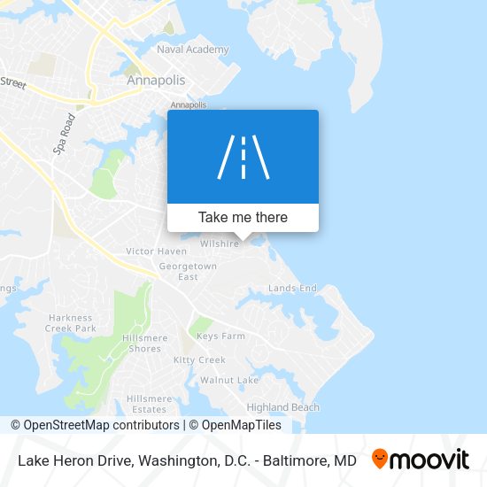 Mapa de Lake Heron Drive