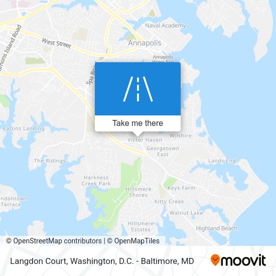 Langdon Court map