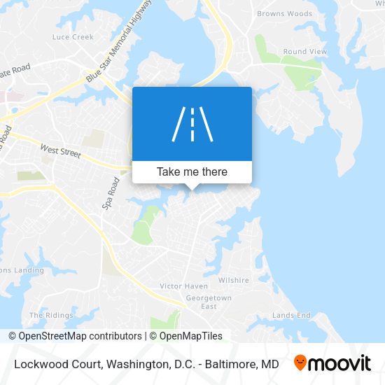 Mapa de Lockwood Court
