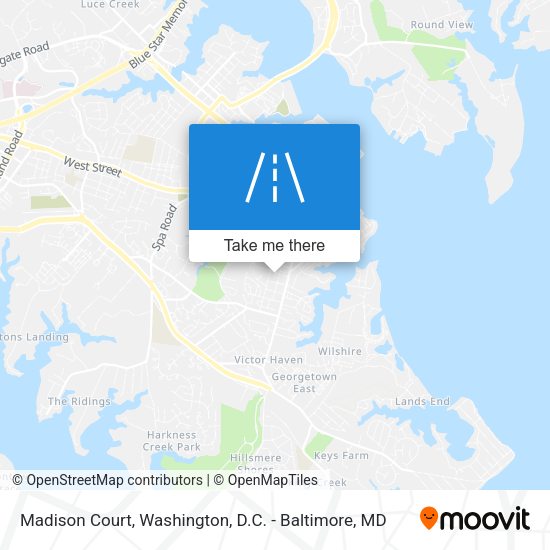 Madison Court map