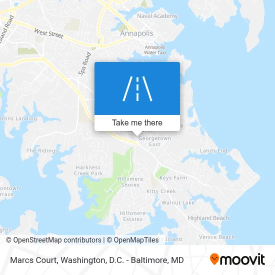Marcs Court map