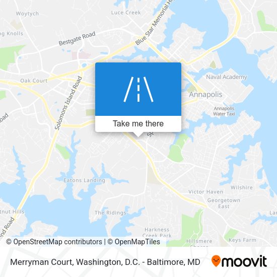 Merryman Court map