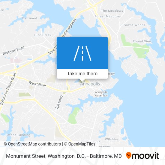 Mapa de Monument Street