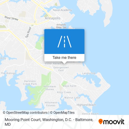 Mooring Point Court map