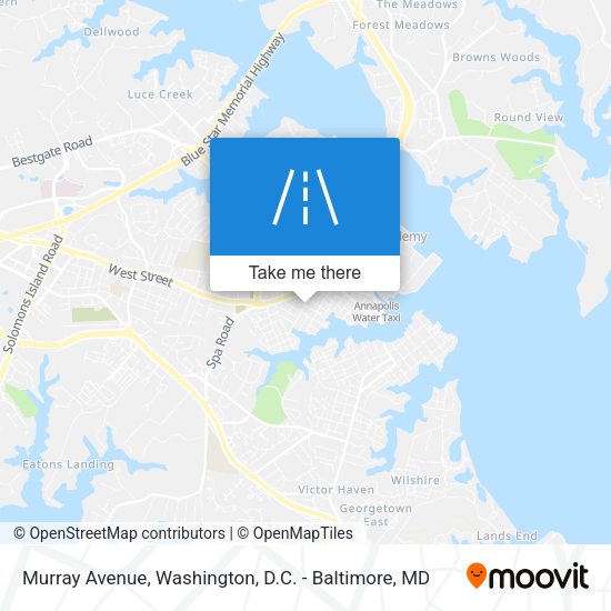Mapa de Murray Avenue