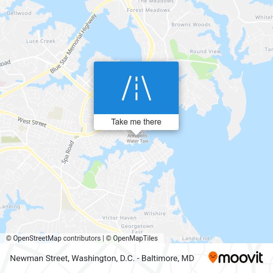 Newman Street map