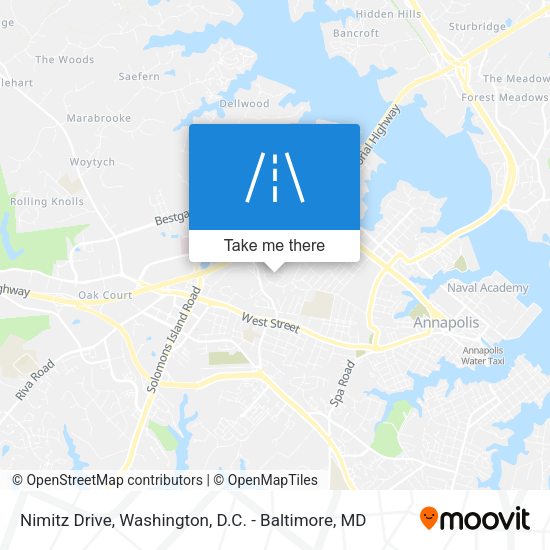 Mapa de Nimitz Drive