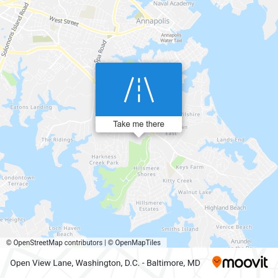 Mapa de Open View Lane