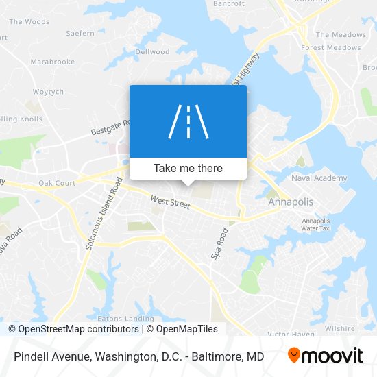 Pindell Avenue map