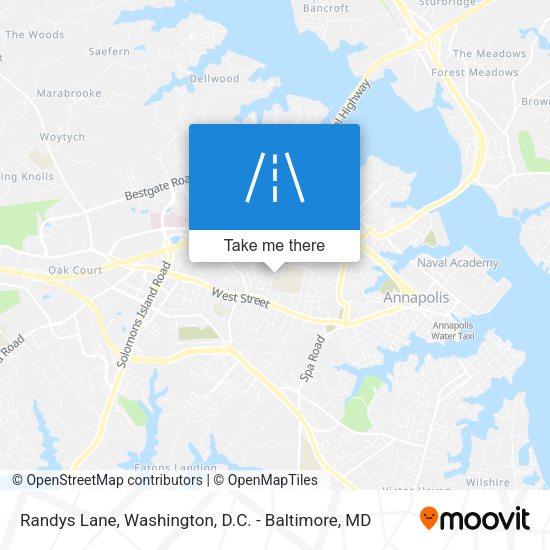 Randys Lane map