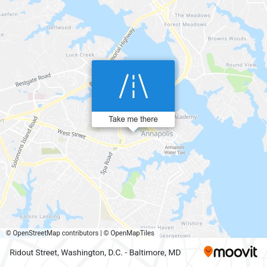 Ridout Street map